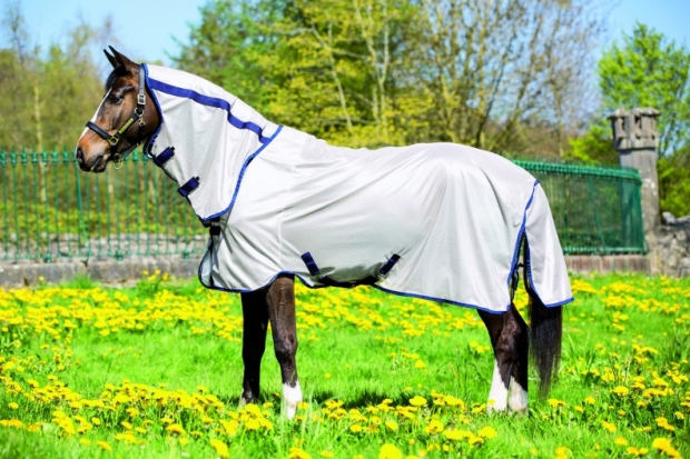 Horseware Amigo MIO Fliegendecke Fly Rug Bronze/Navy