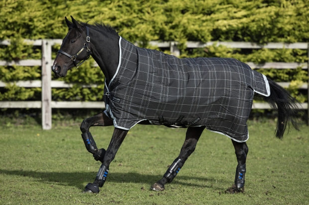 Horseware RHINO WUG 0g lite Regendecke Black/ grey