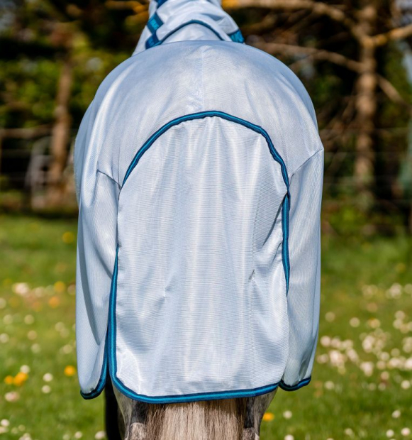 Abverkauf!!! Horseware Amigo Bug Rug Fliegendecke azure blue