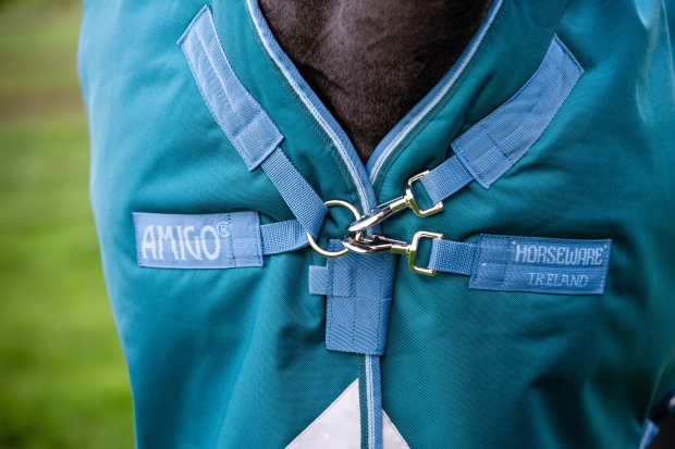 Abverkauf!!! Horseware Amigo Bravo 12 Wug lite storm green 125 cm