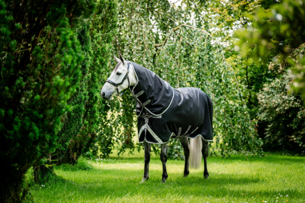 Horseware Amigo® Bravo 12 Plus Turnout (0g Light) Black /Titanium