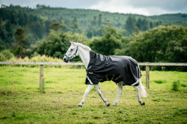 Horseware Rambo WUG lite 50g Black/Thunderstorm Grey & Silver 1680 D