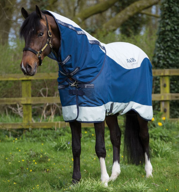 Horseware Rambo Autumn Series Weidedecke mit Liner (0g Außen mit 100g Liner)