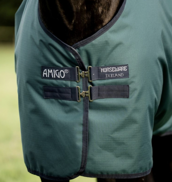 Horseware Amigo® Ripstop 900D Turnout (0g Light) dynasty green Regendecke