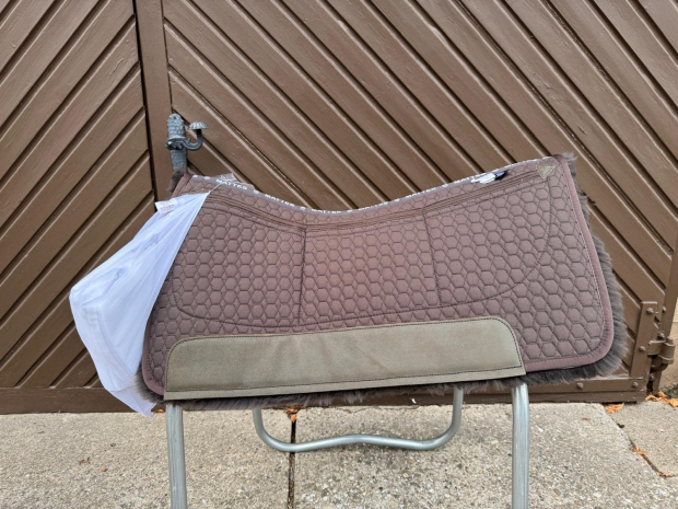 Mattes Westernpad Square Pad Gr. L braun Correction 36 72 cm Sofort lieferbar!