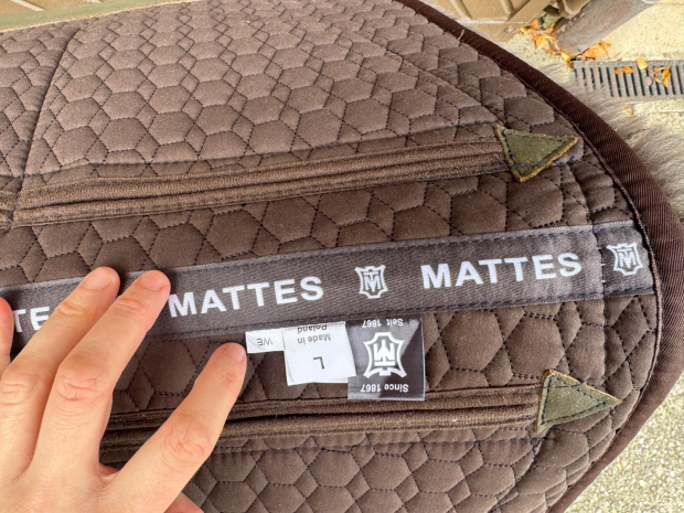 Mattes Westernpad Square Pad Gr. L braun Correction 36 72 cm Sofort lieferbar!