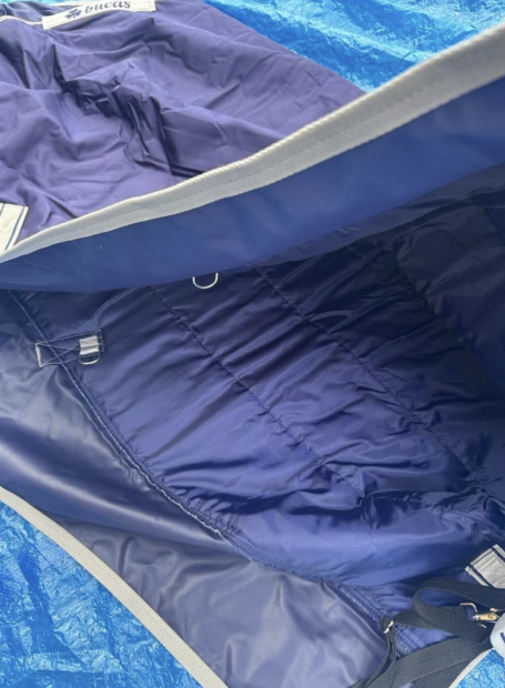 Bucas Atlantic Big Neck medium 200g blau 1680D