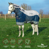 Horseware Rambo® Summer Series Turnout mit Disc Front (0g Außen mit 100g Liner)
