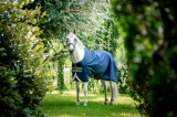 Abverkauf!!! Horseware Amigo Bravo 12 lite 50g Regendecke Navy T-Verschluss