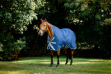 Horseware RHINO WUG 0g lite Regendecke Navy/Titanium Grey