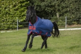 Abverkauf!!! Horseware Amigo Mio Turnout medium dark blue red Weidedecke Regendecke