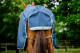 Horseware Amigo® Bravo 12 Plus Turnout (50g Light) Navy/Titanium