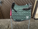 Mattes Eurofit Schabracke Dressur L Lammfell Steppstoff Glanz Racing Green Sofort lieferbar!