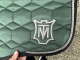 Mattes Eurofit Schabracke Dressur L Lammfell Steppstoff Glanz Racing Green Sofort lieferbar!