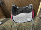 Mattes Eurofit Schabracke Dressur L Lammfell samt navy blau