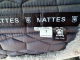 Mattes Eurofit Schabracke Dressur L Lammfell Glanz Steppstoff graphit