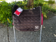 Mattes Eurofit Schabracke Dressur schwarz Samt L spine free champagner