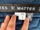 Mattes Schabracke Dressur L Lammfell Samt blau Lammfell vorne