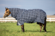 Horseware Rhino ® PLUS TURNOUT 0G Regendecek Navy Check / Indigo