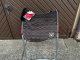 Mattes Eurofit Schabracke Eurofit Dressur schwarz Samt L champagner vorne Sofort lieferbar!