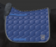 Mattes Schabracke Dressur L Lammfell Steppstoff Glanz royalblau Sofort lieferbar!