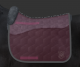 Mattes Schabracke Dressur orchidee pink Steppstoff Gr. L vorne Sofort lieferbar!