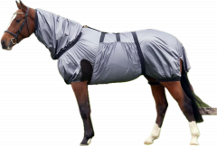 Abverkauf! QHP Ekzemerdecke grau Comfort