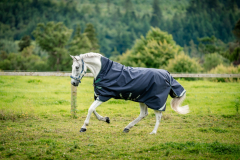 Abverkauf !!! Horseware Rambo WUG medium 200g Navy/Hunter Green 155 cm