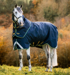 Horseware Rambo Turnout DUO FORCE 2.0 100g Regendecke + 2 Liner Gr. 155 cm