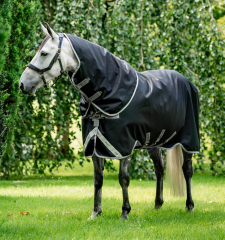 Horseware Amigo® Bravo 12 Plus Turnout (100g Light) Black /Titanium