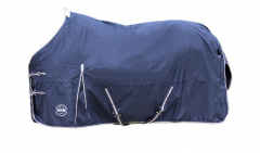 HKM Regendecke Weidedecke blau 600 D Eco Light in Pony Setty Größen