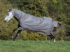 Abverkauf! BUCAS Freedom Turnout Medium 0 g F/N mit Halsteil Winterdecke Gr. 140 cm